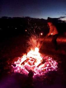 Feuerlauf Winter Iris Intuitiv Flammen